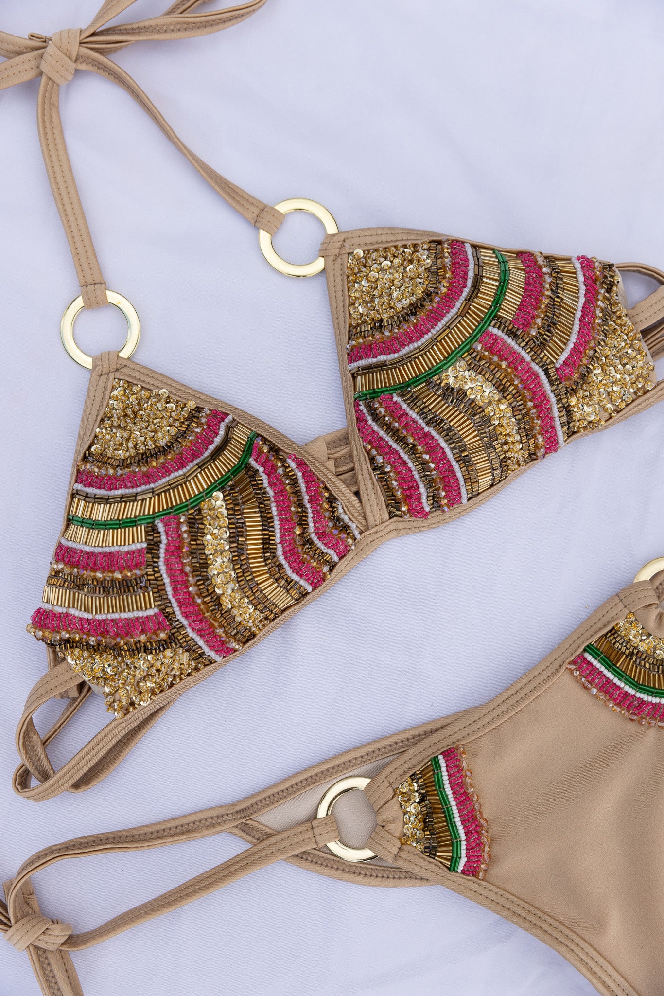 CORAL BAY BEADED BIKINI