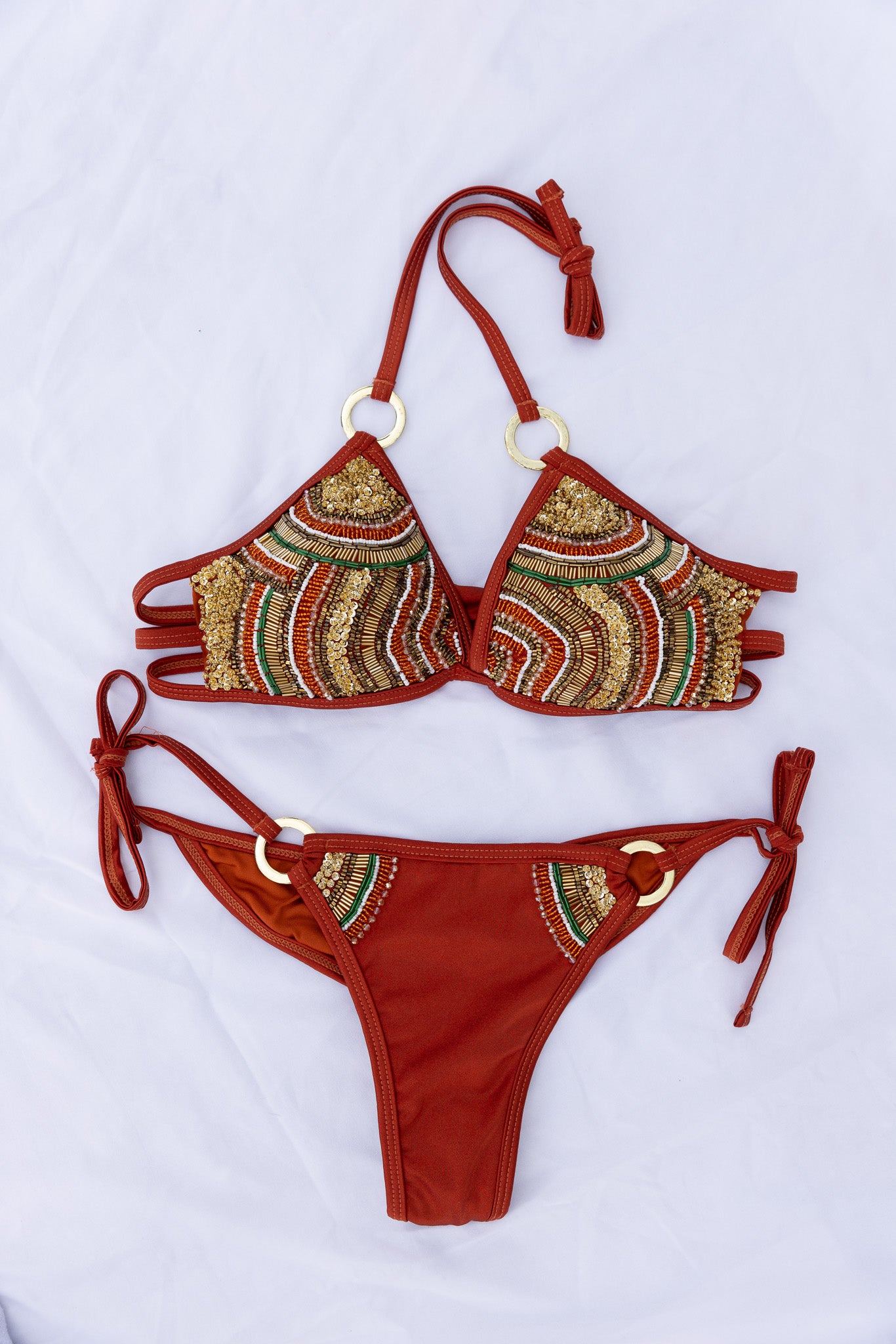 TIDE BEADED BIKINI